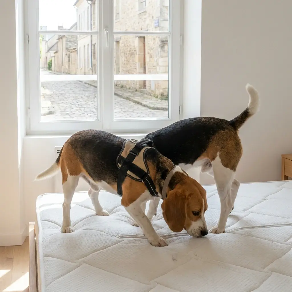 Comment se déroule la détection canine à Carrières-sur-Seine ?