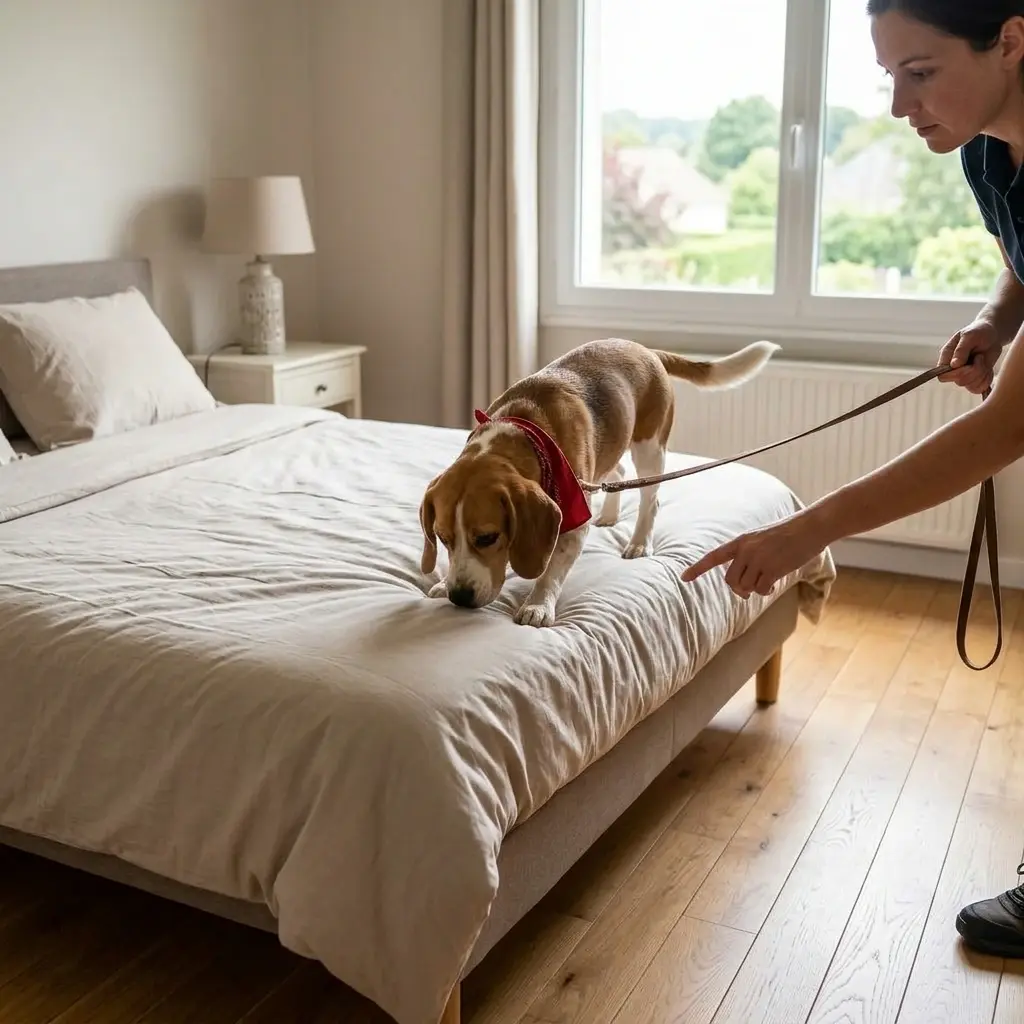 Comment se déroule la détection canine à Louveciennes ?