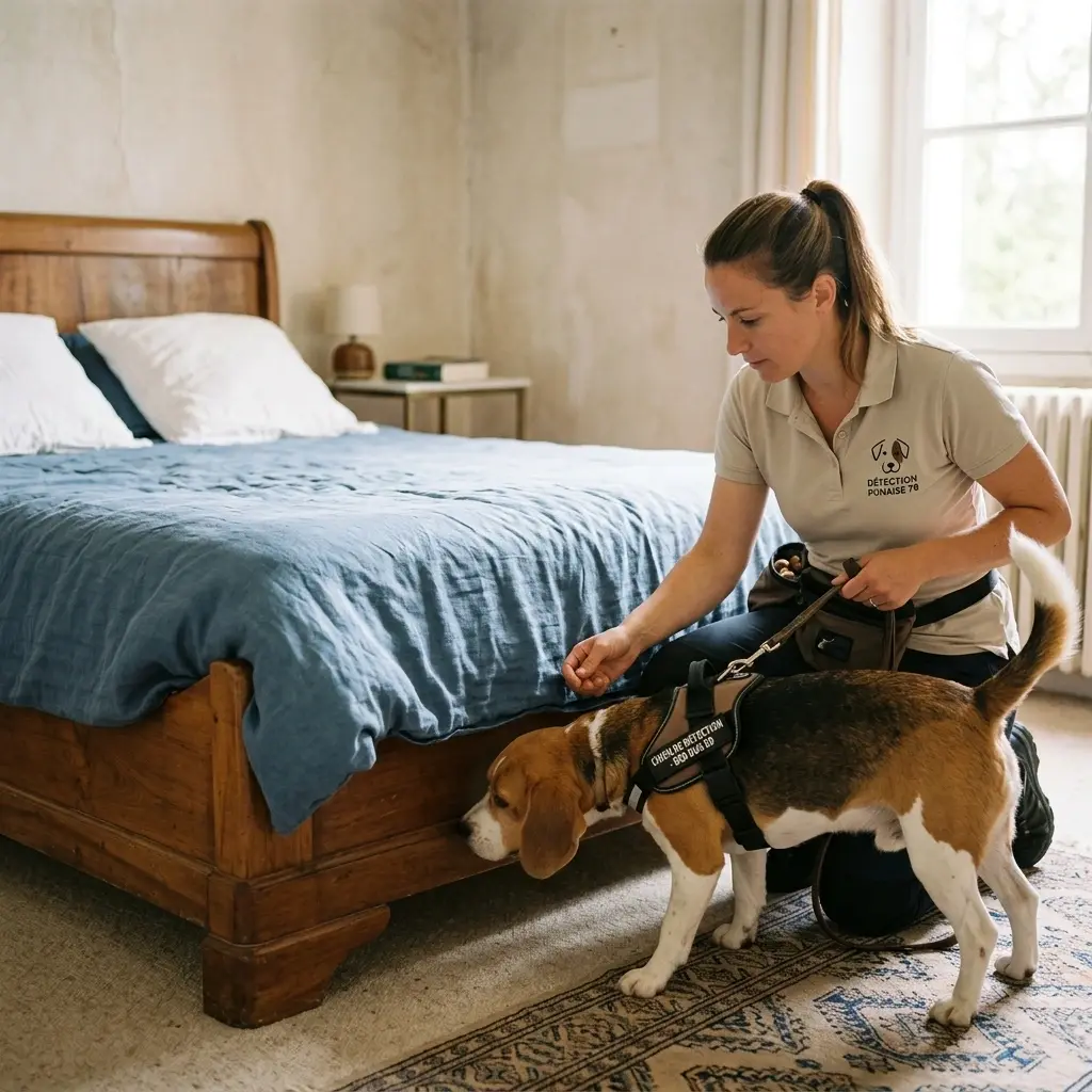 Détection canine punaise de lit Louveciennes (78430)