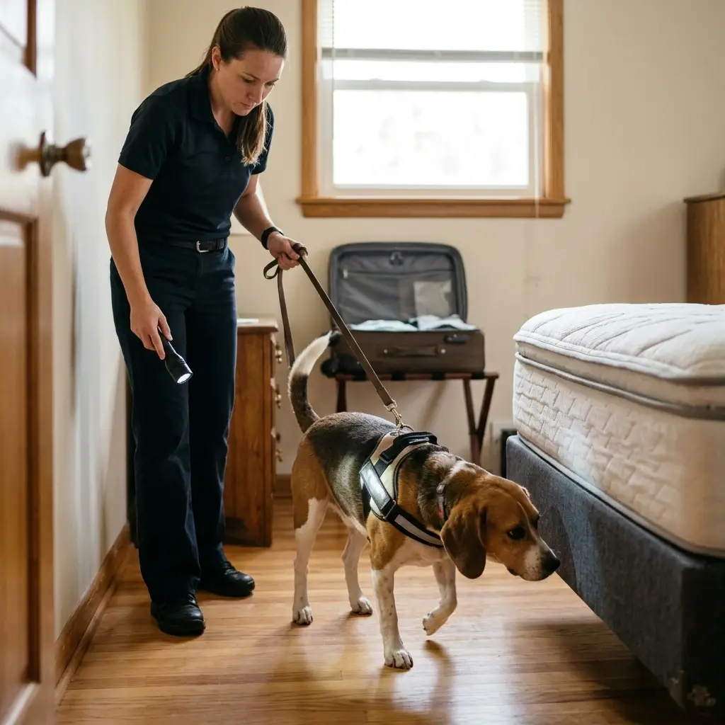 Détection canine punaise de lit Issou (78440)