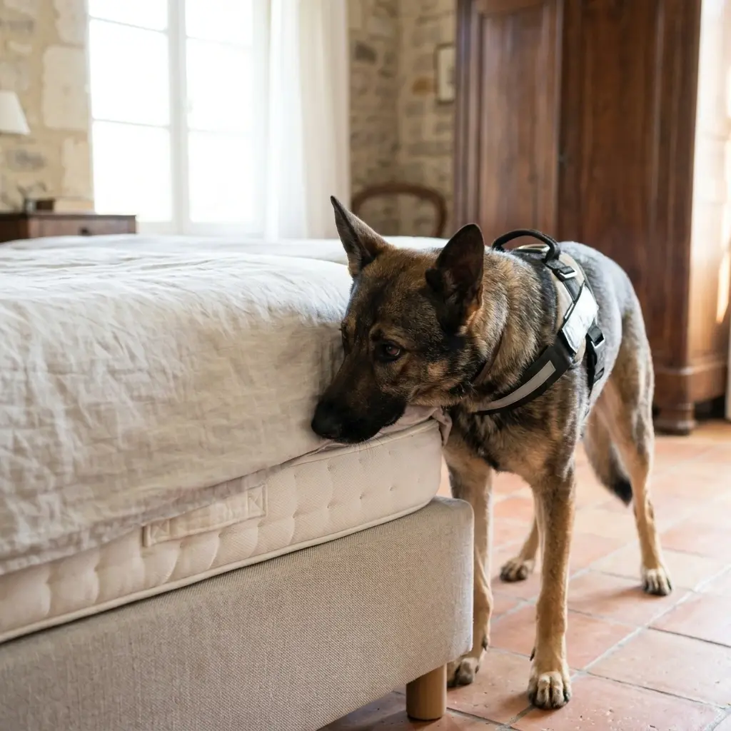 Comment se déroule la détection canine à Chevreuse ?