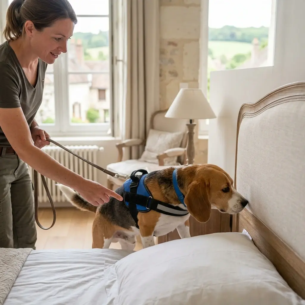 L'expertise du binôme maître-chien en action