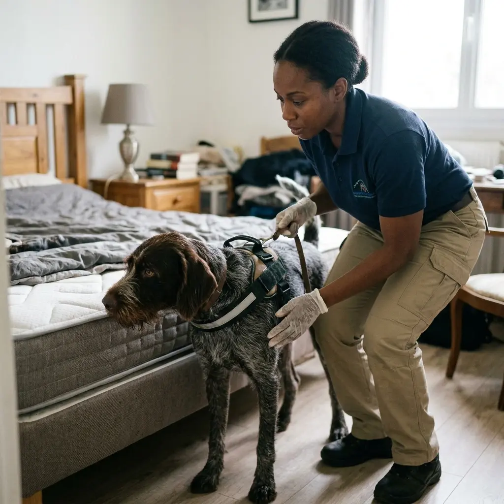 Comment se déroule la détection canine à Follainville-Dennemont ?