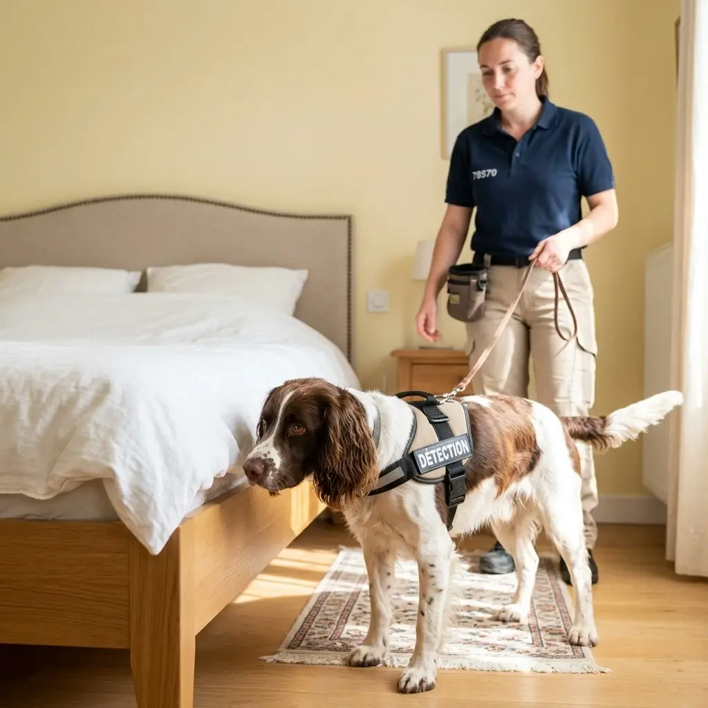 Détection canine punaise de lit Andrésy (78570)