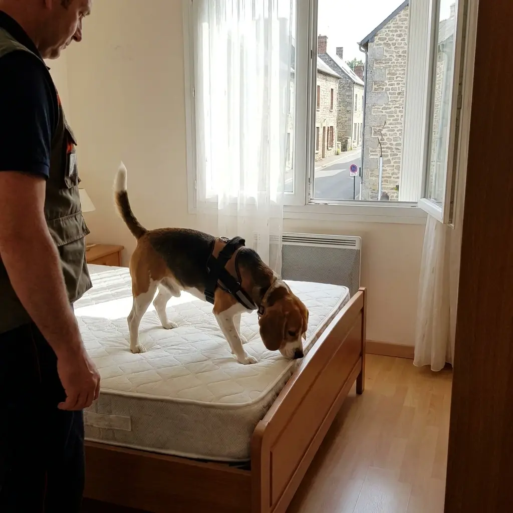Détection canine punaise de lit Chanteloup-les-Vignes (78570)