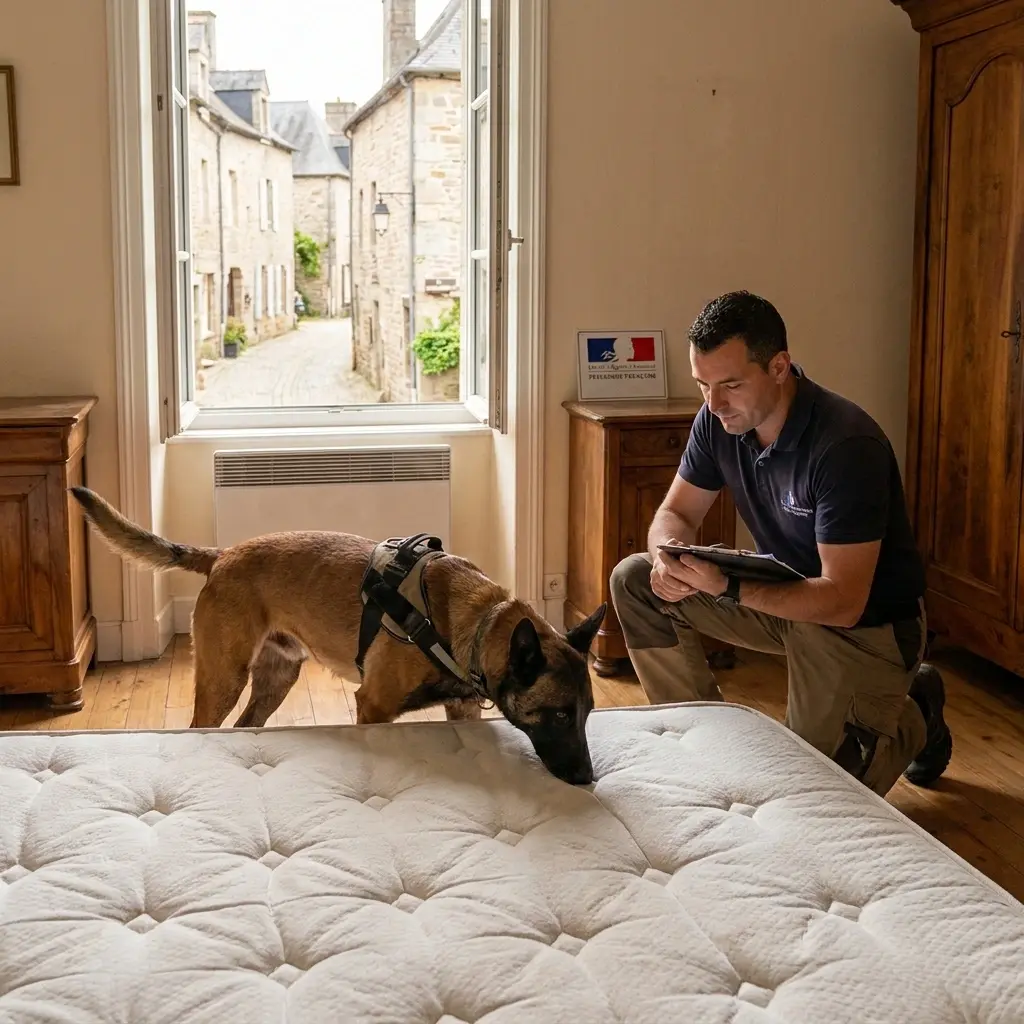 Comment se déroule la détection canine à Maule ?