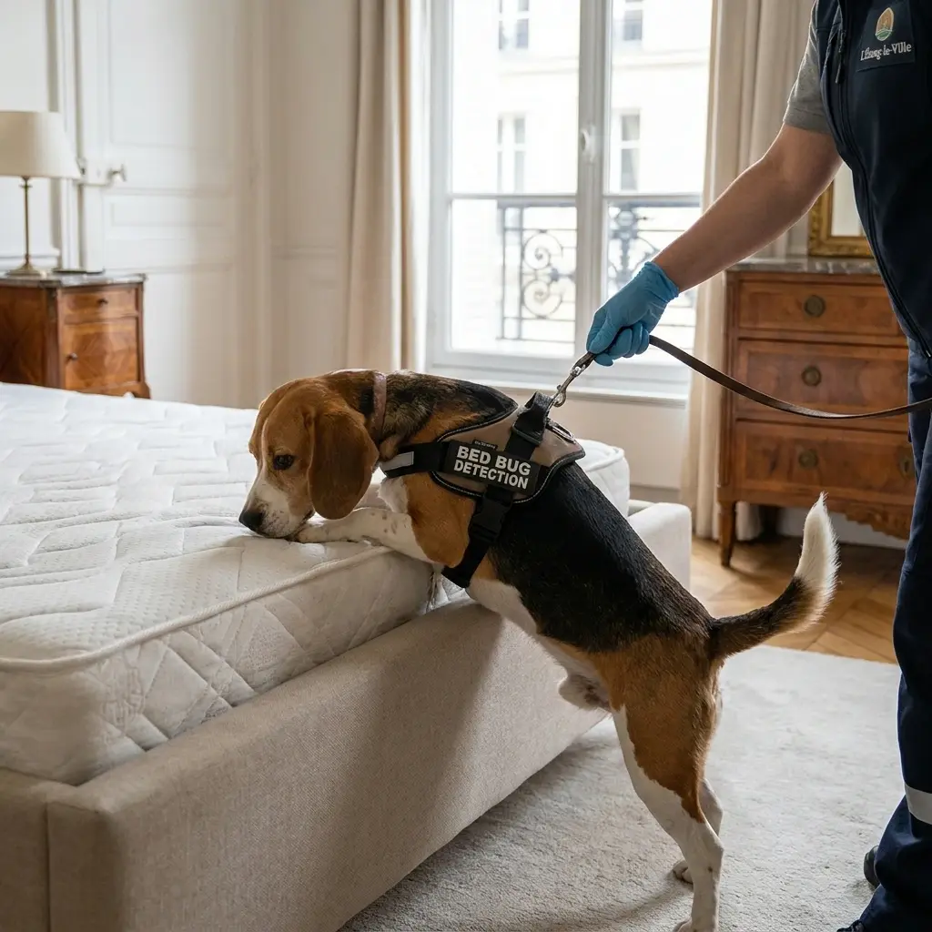 Détection canine punaise de lit L'Étang-la-Ville (78620)