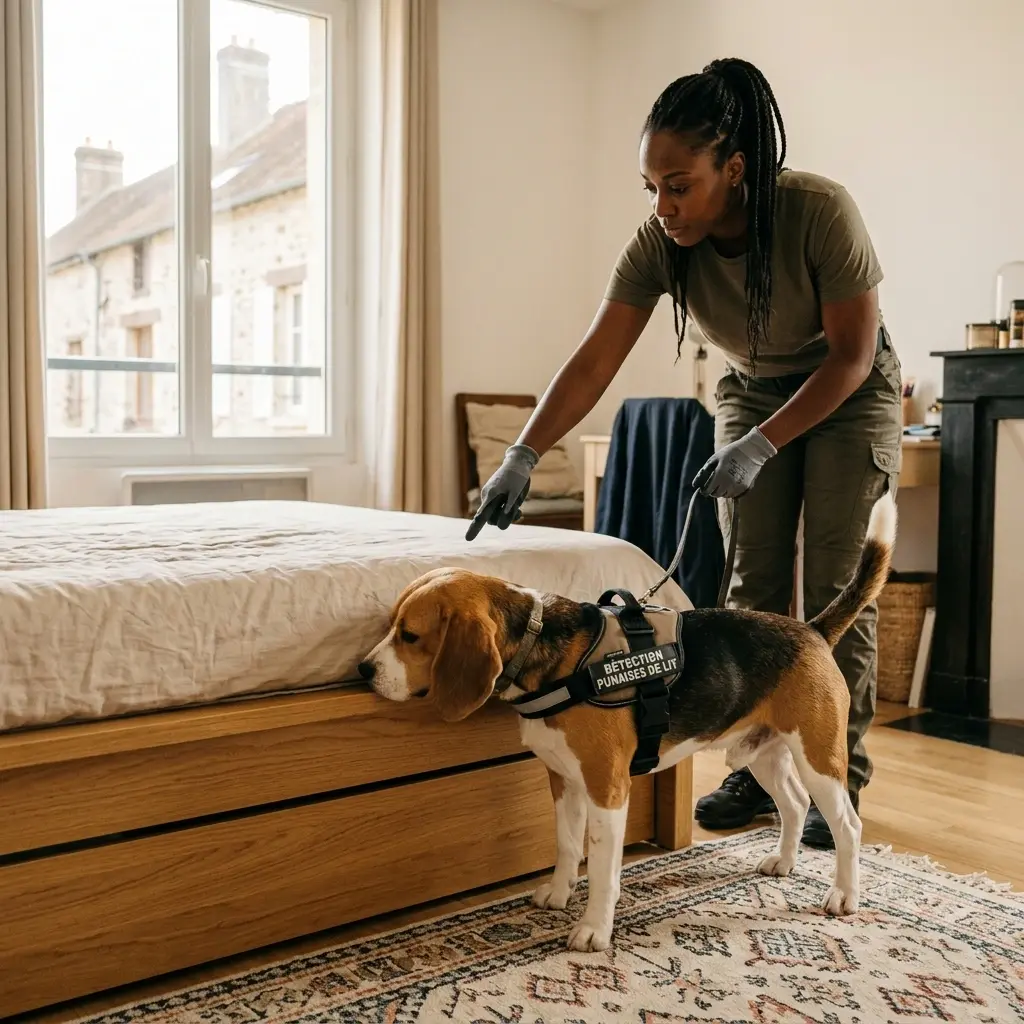 Détection canine punaise de lit Orgeval (78630)