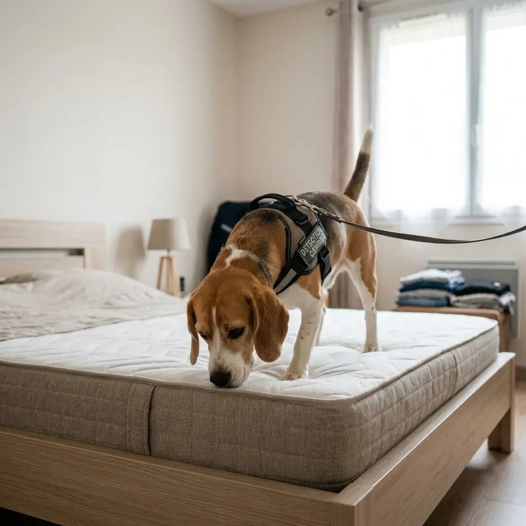 Détection canine punaise de lit Mantes-la-Ville (78711)
