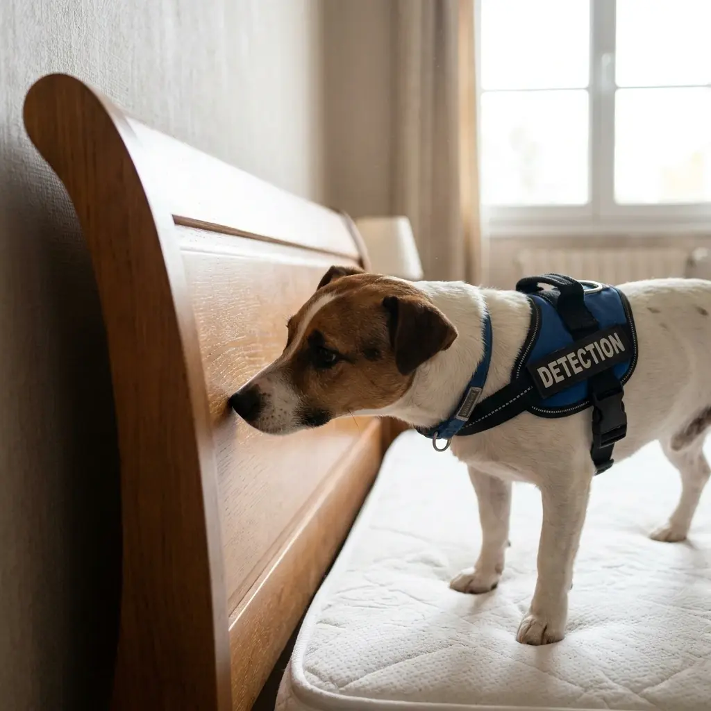 Comment se déroule la détection canine à Mareil-Marly ?