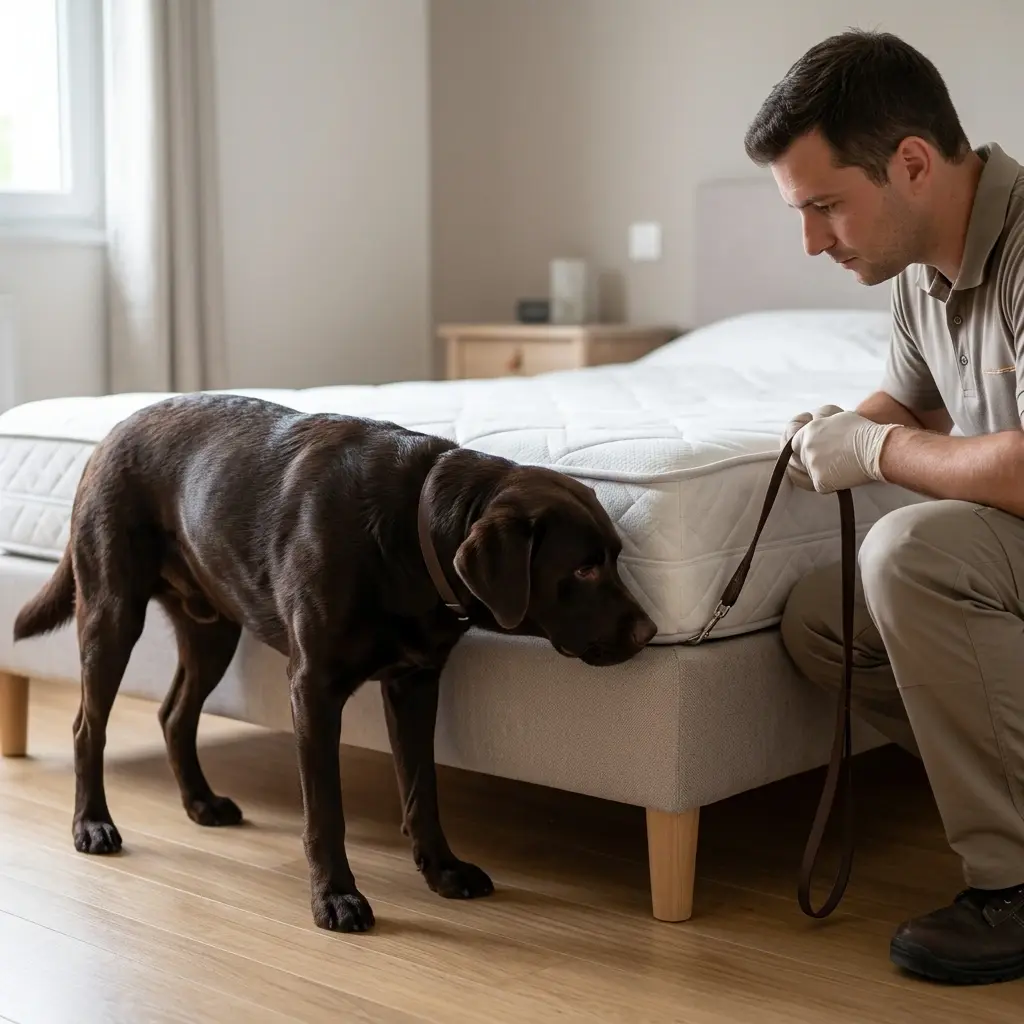 Comment se déroule la détection canine à Orgerus ?