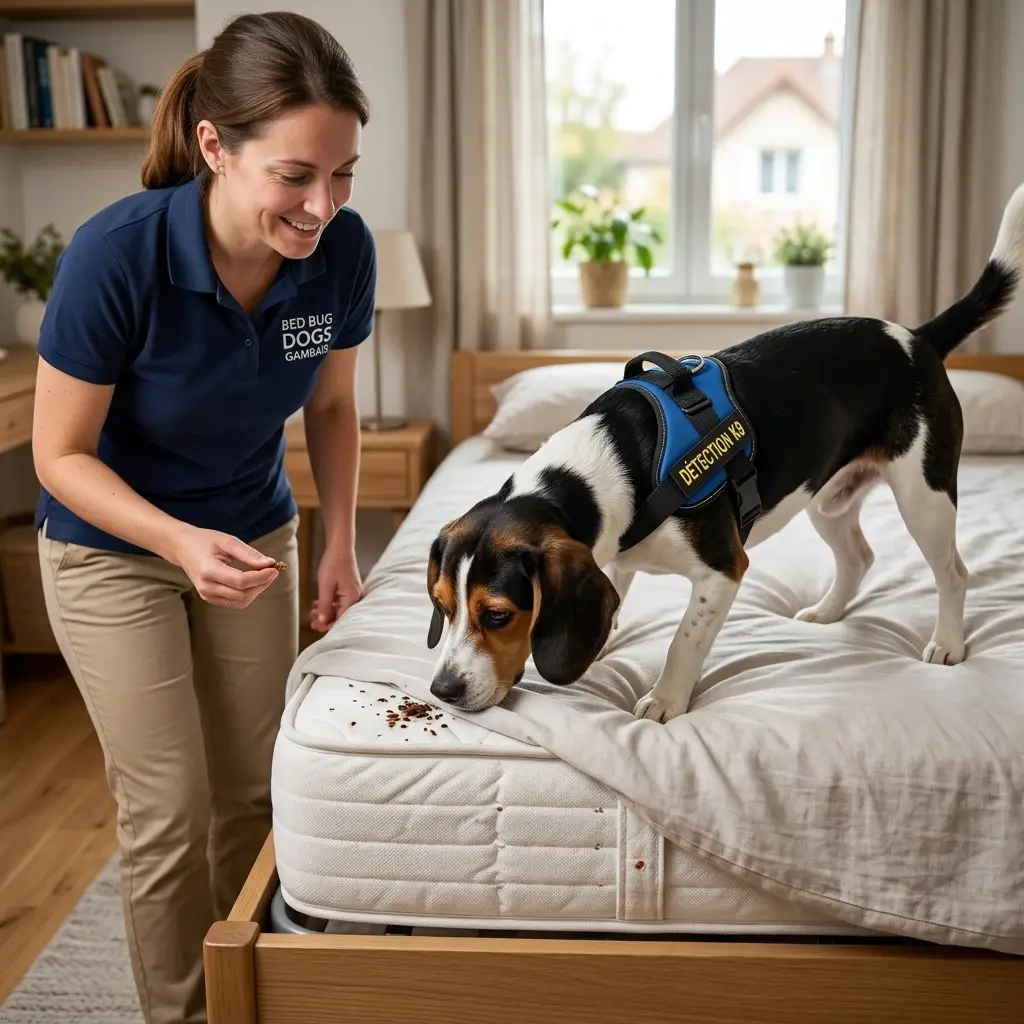 Une détection canine rigoureuse et sans stress