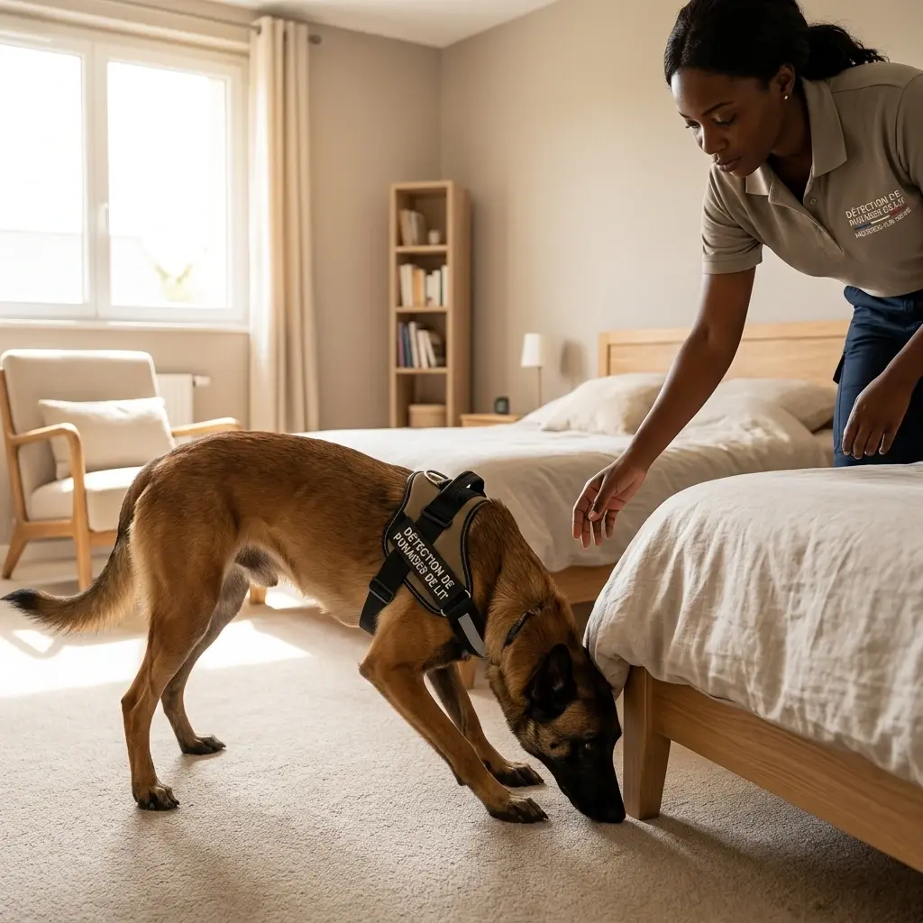 Détection canine punaise de lit Mézières-sur-Seine (78970)