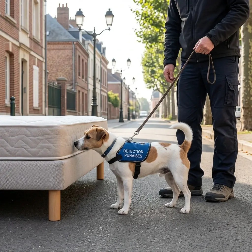 Détection canine punaise de lit Amiens (80090)