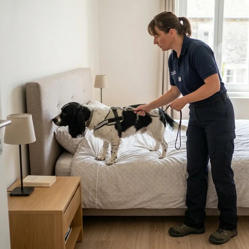 Détection canine punaise de lit Moreuil (80110)