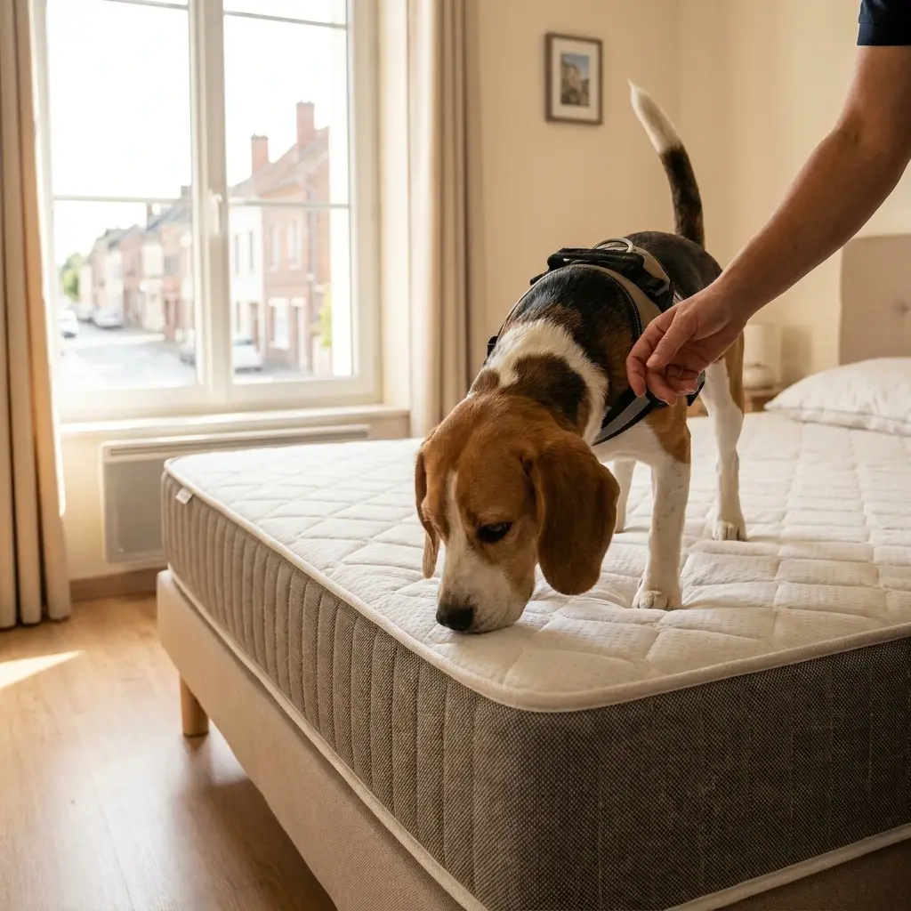 Détection canine punaise de lit Péronne (80200)