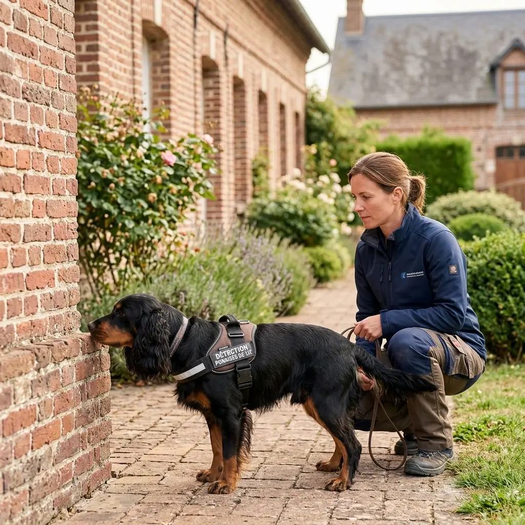 Comment se déroule la détection canine à Gamaches ?