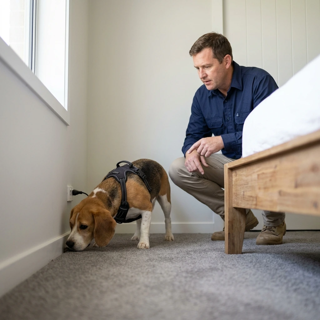 Comment fonctionne la détection canine sur place ?