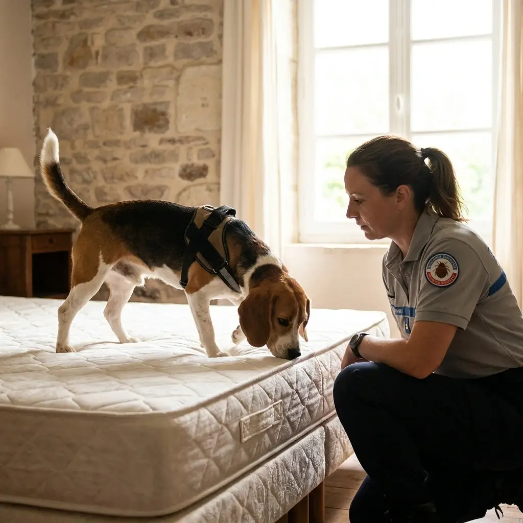 Comment réagir avant l'arrivée du chien renifleur ?