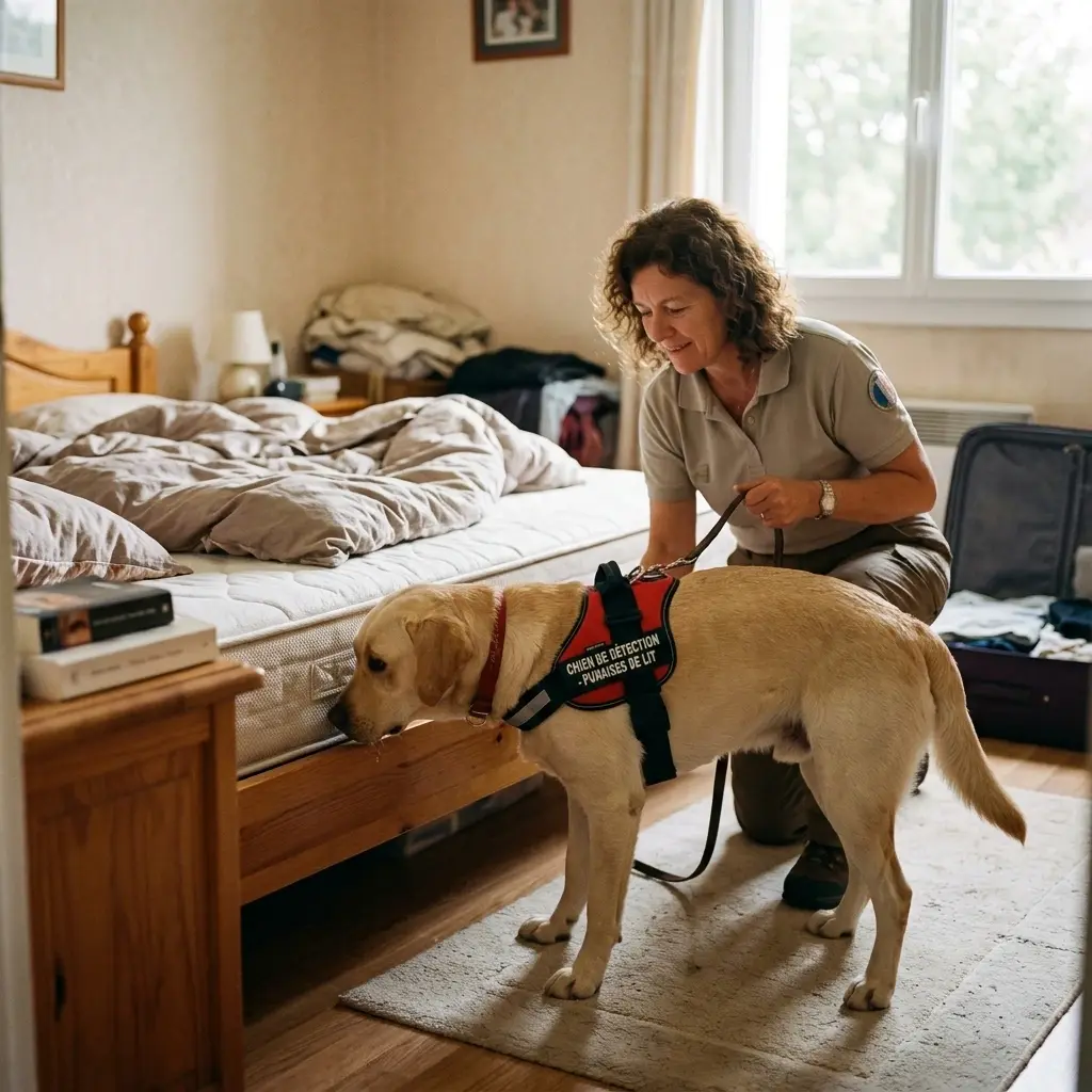 Comment fonctionne la recherche canine sur le terrain ?