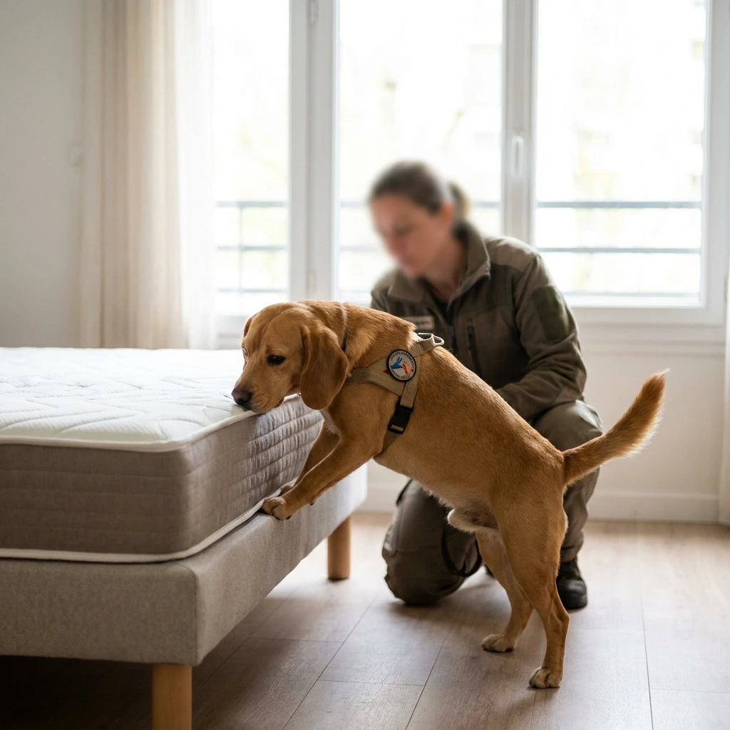 Détection canine punaise de lit Boves (80440)