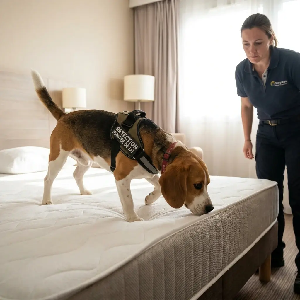 Pourquoi choisir la détection canine punaise de lit à Camon ?