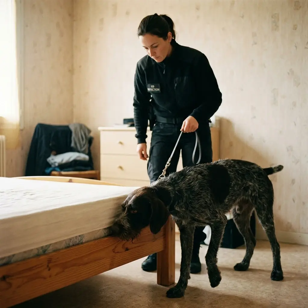 Comment se déroule la détection canine à Pont-de-Metz ?