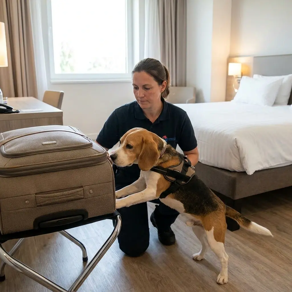 Le fonctionnement de la détection canine