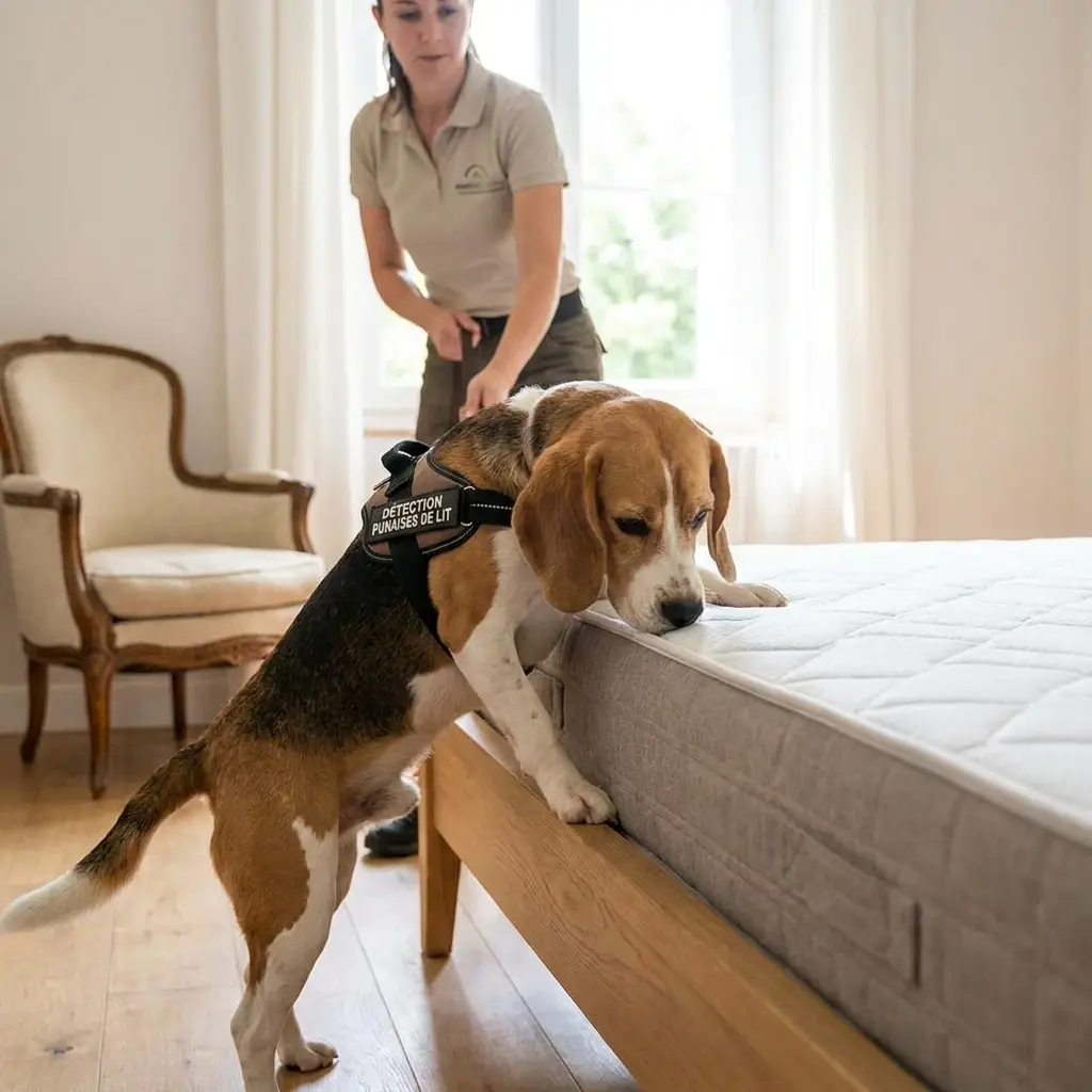 Détection canine punaise de lit Saleux (80480)