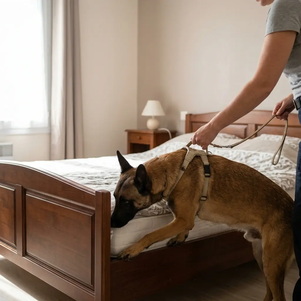 Comment se déroule la détection canine à Montdidier ?
