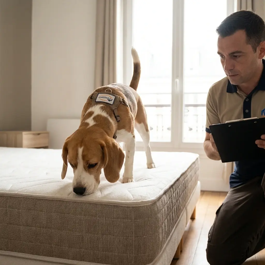 Comment se déroule la détection canine à Roye ?