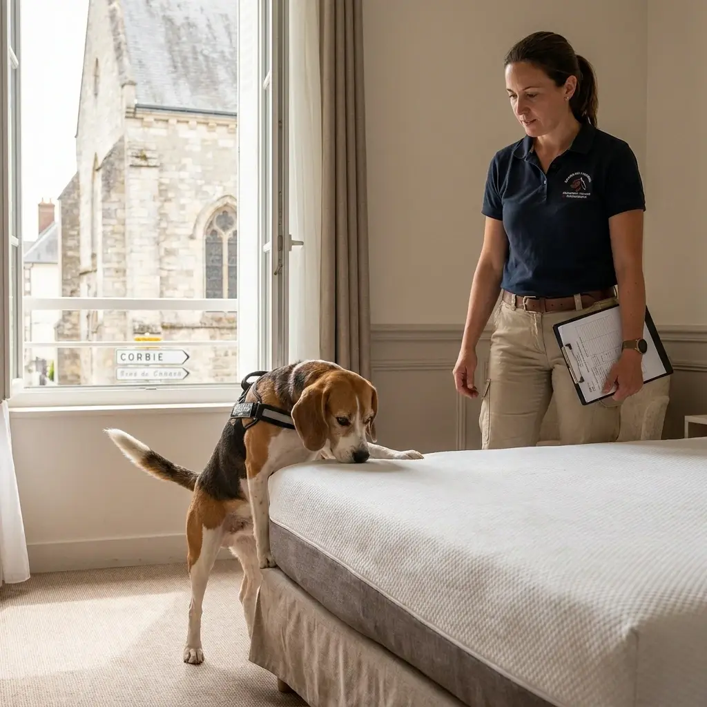 Détection canine punaise de lit Corbie (80800)