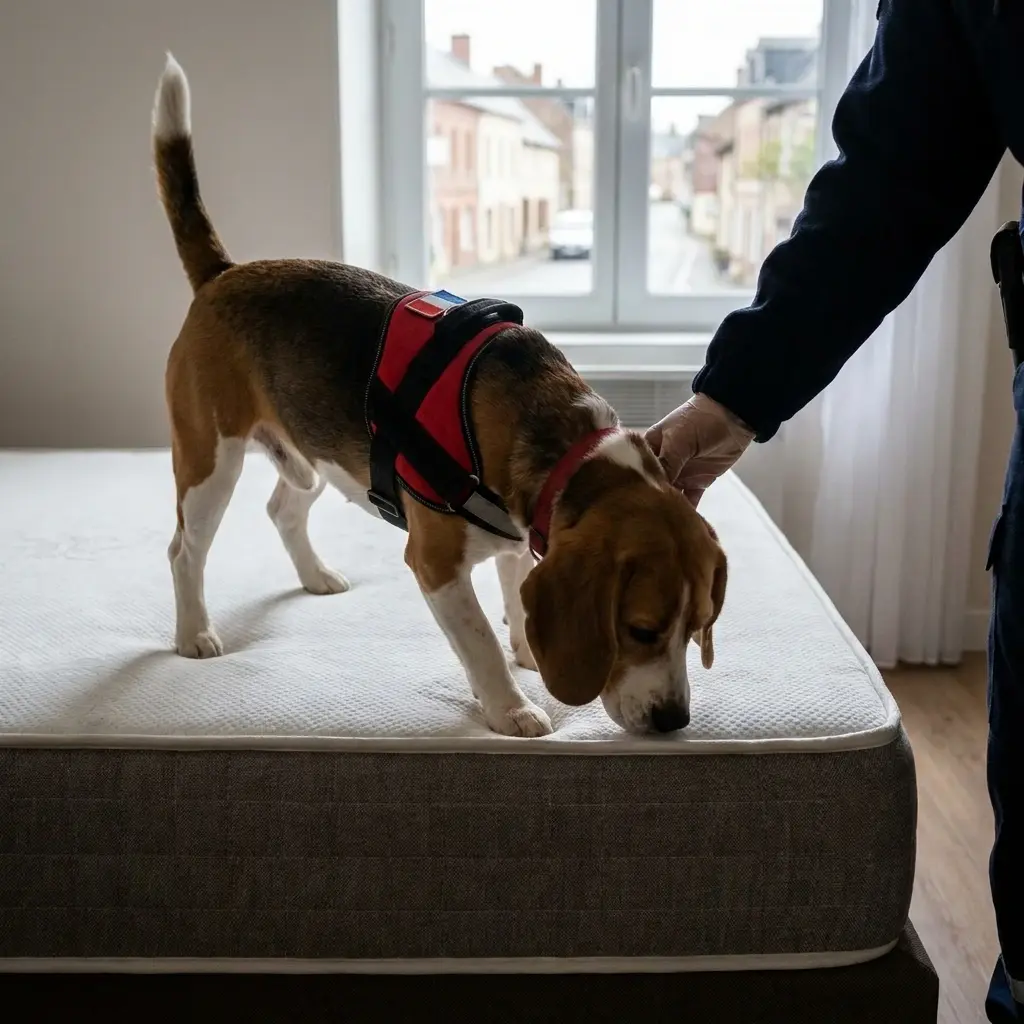 Comment se déroule la détection canine à Villers-Bretonneux ?