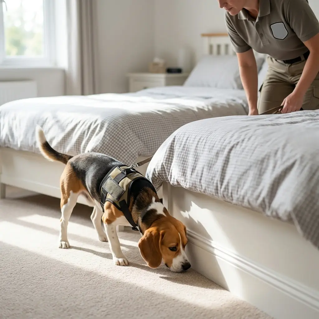 Pourquoi nous choisir à Épinal pour la détection canine des punaises de lit