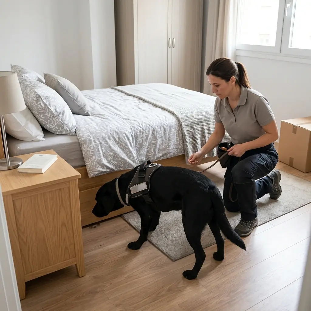Comment réagir avant l'arrivée du chien expert à Vagney ?