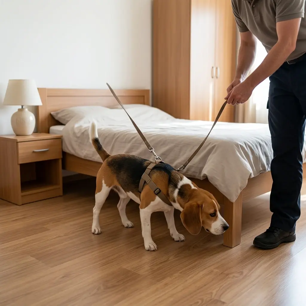 Comment se déroule la détection canine à Vagney ?