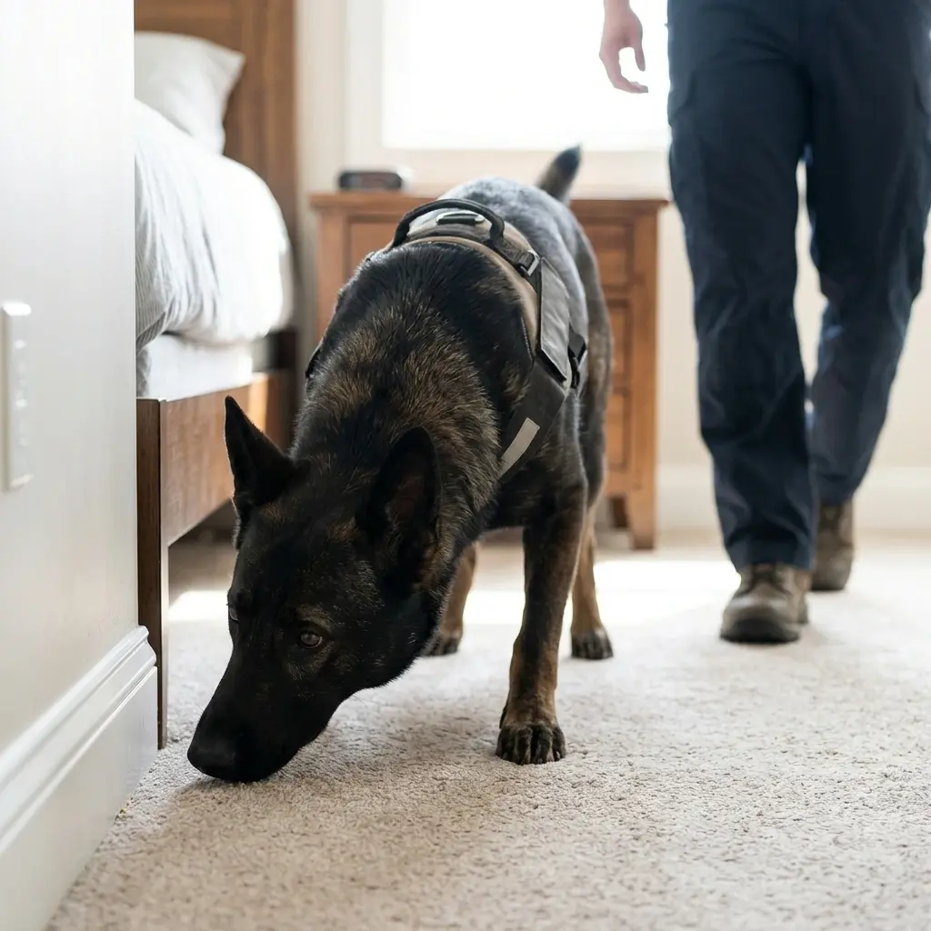 Pourquoi nous choisir à Thaon-les-Vosges pour la détection canine punaise de lit