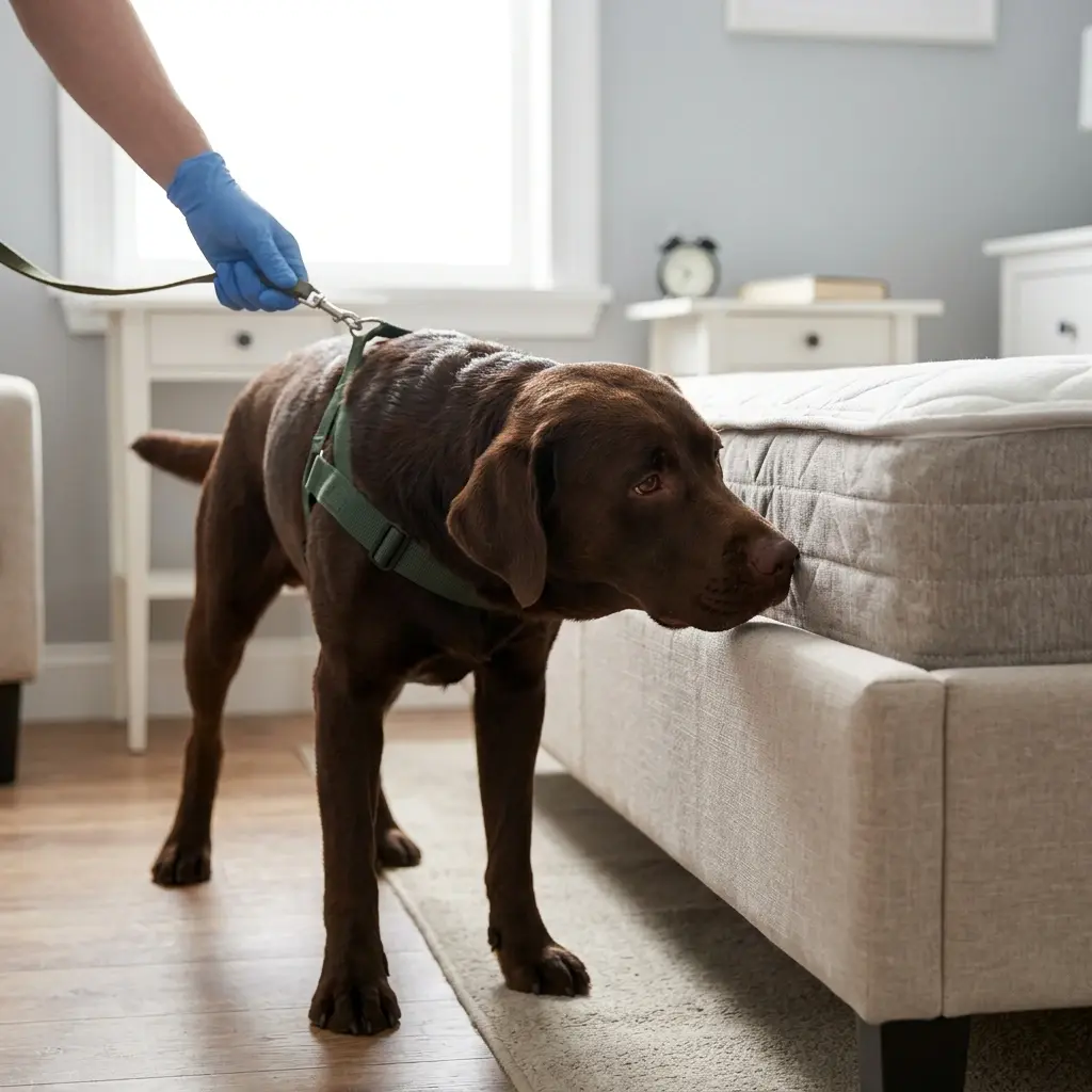 Détection canine punaise de lit Thaon-les-Vosges (88150)