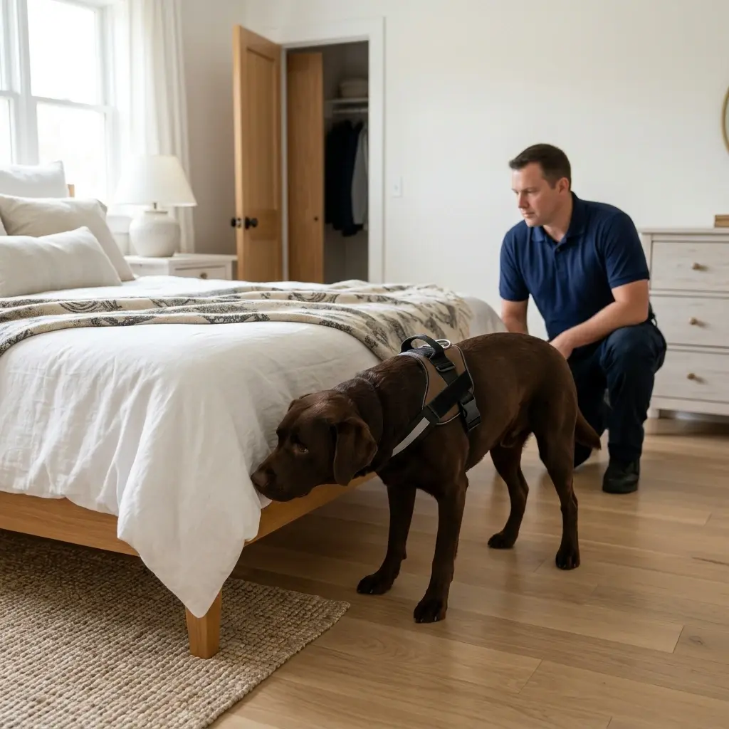 Détection canine punaise de lit Hadol (88220)