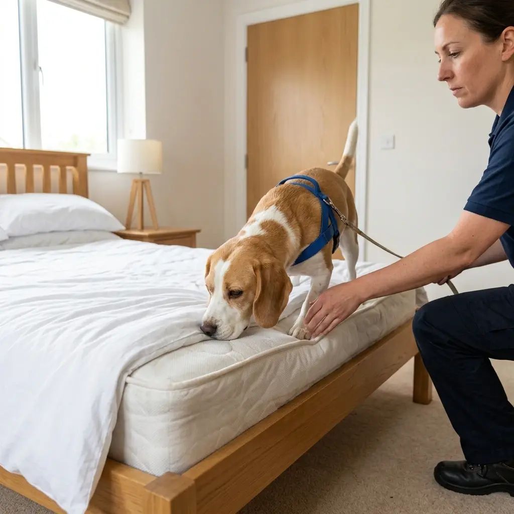 Détection canine punaise de lit La Bresse (88250)