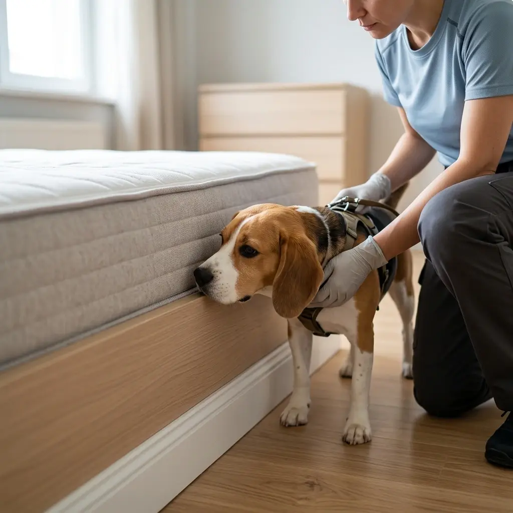 Comment agir efficacement avant l'arrivée du chien détecteur