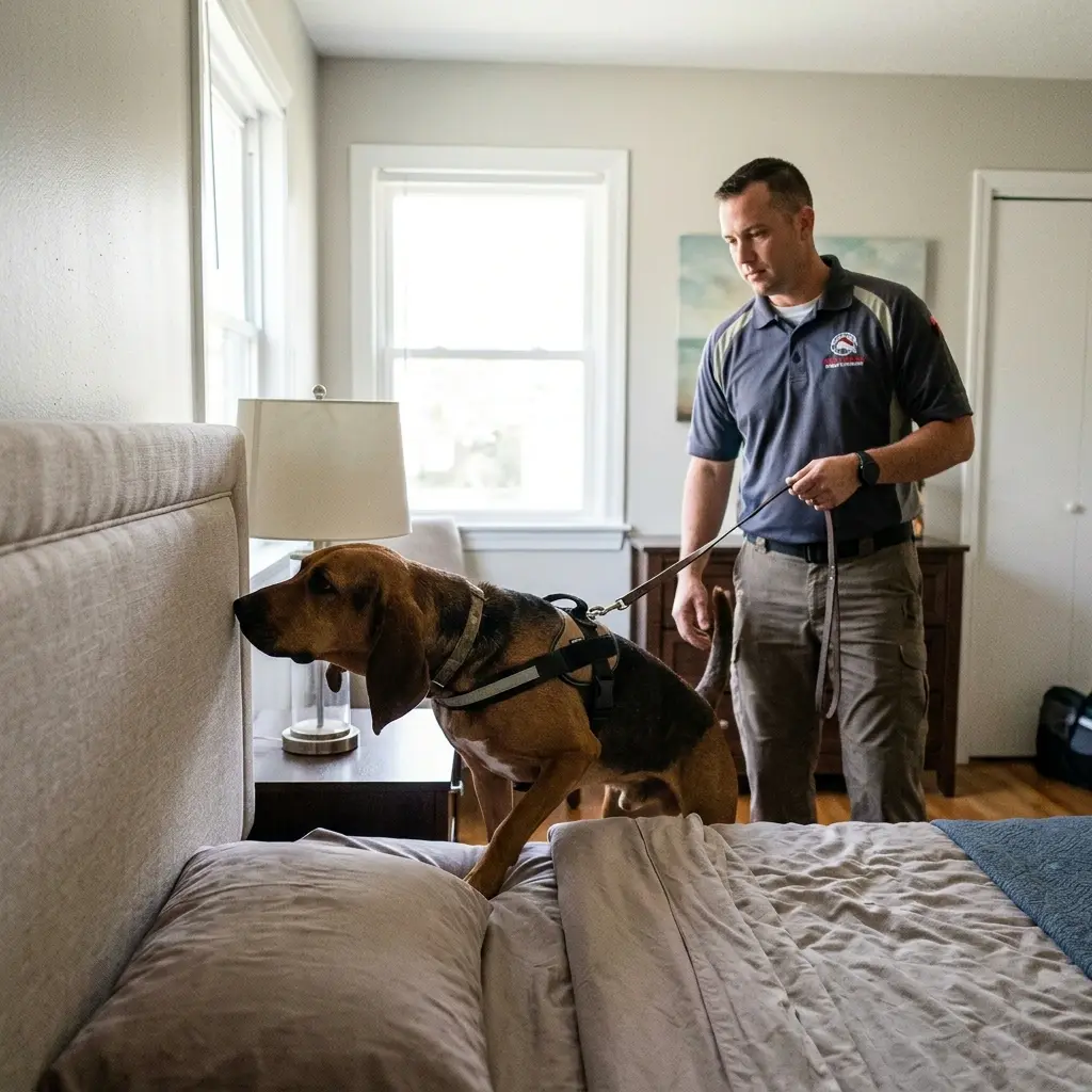 Comment se déroule la détection canine à Neufchâteau ?