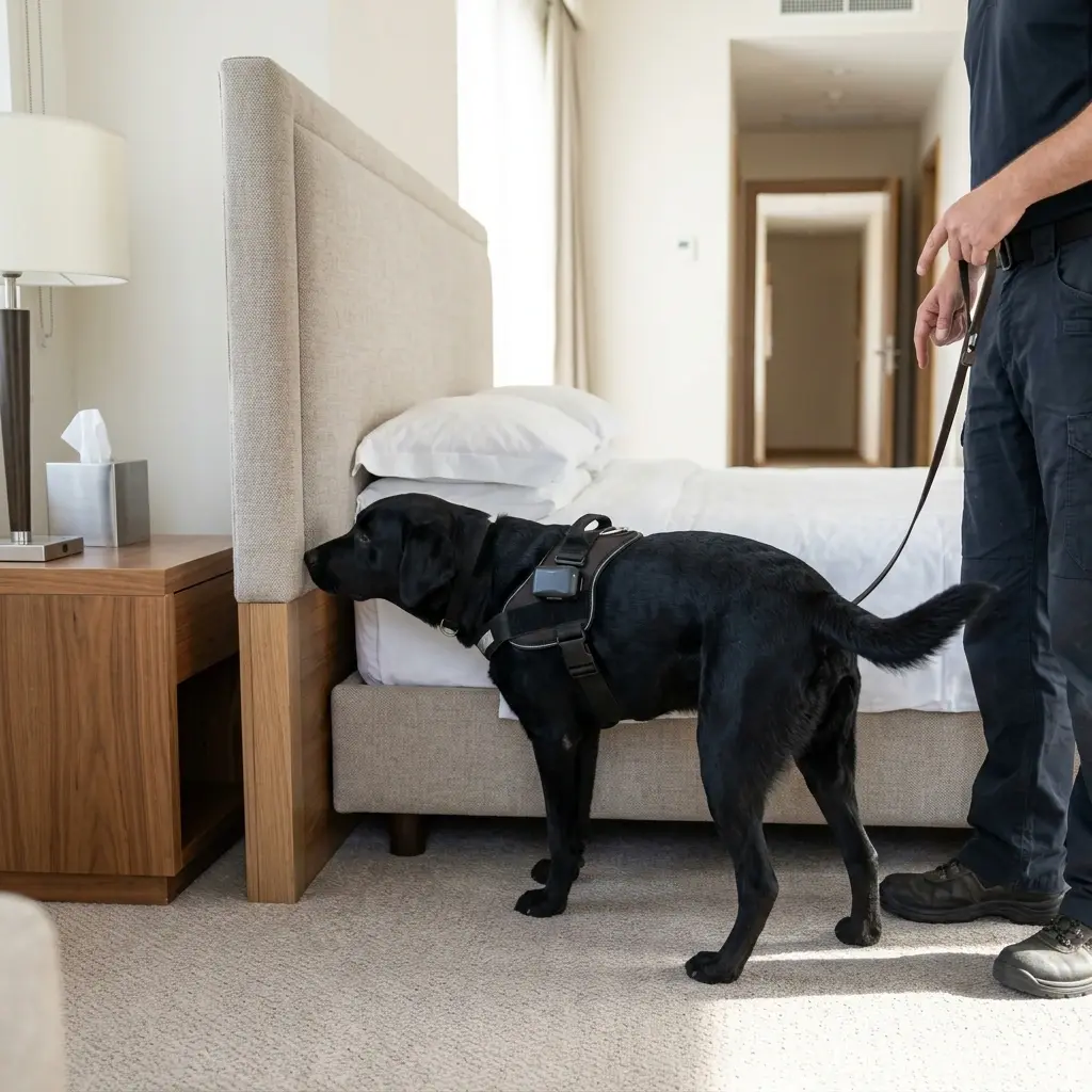 Comment se déroule la détection canine à Cornimont ?