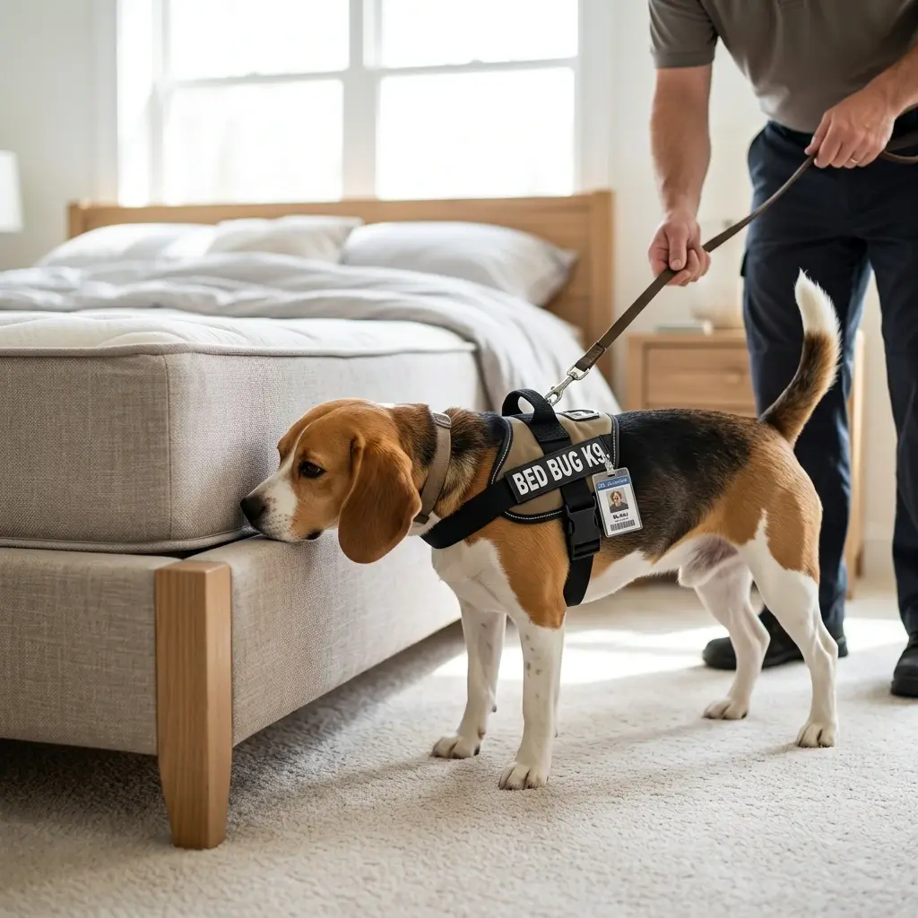 Précautions essentielles avant l'arrivée du chien détecteur
