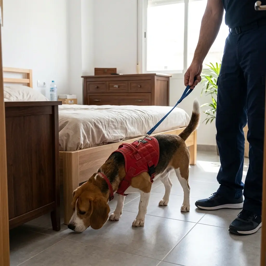 Comment se déroule la détection canine à Rupt-sur-Moselle ?