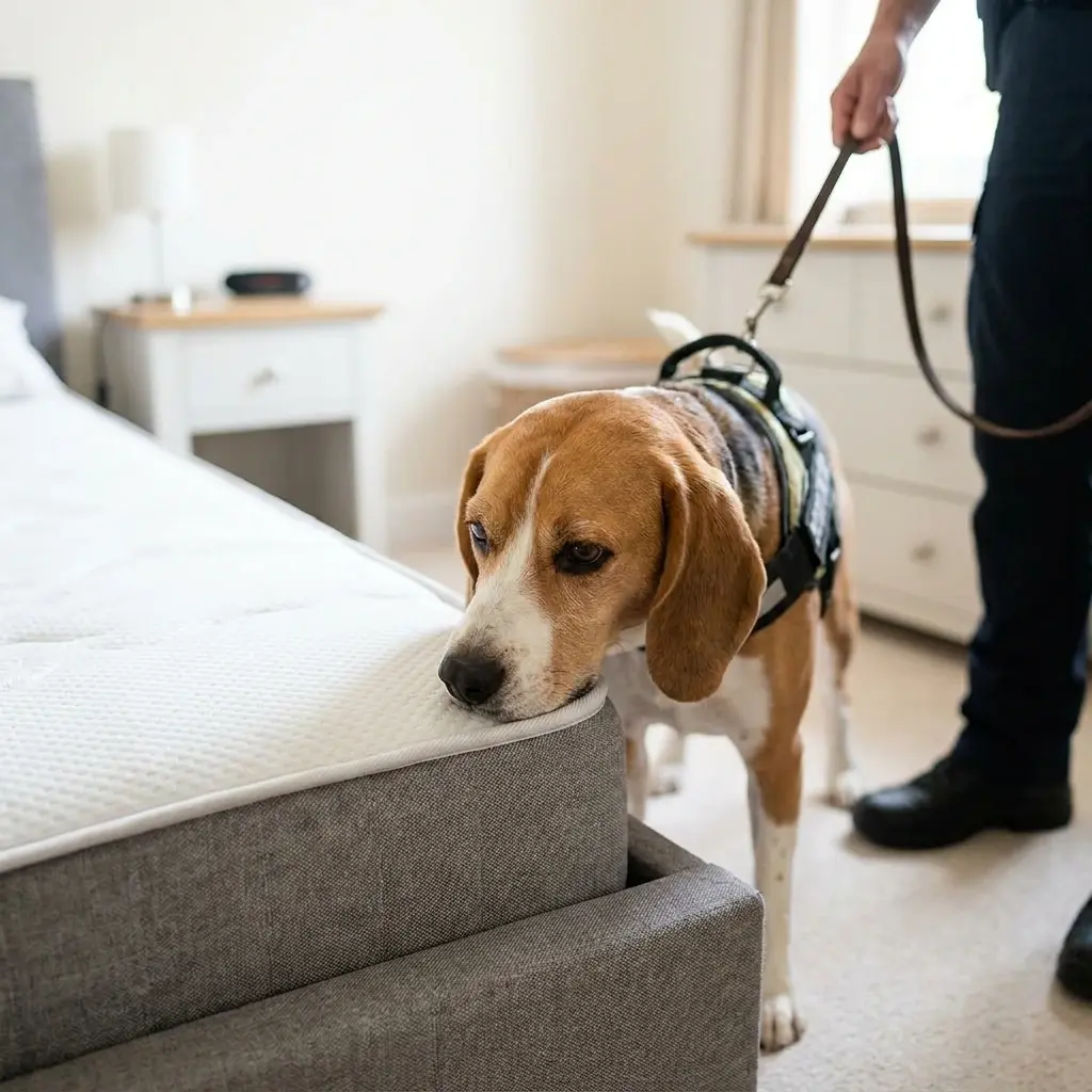 Détection canine punaise de lit Vincey (88450)