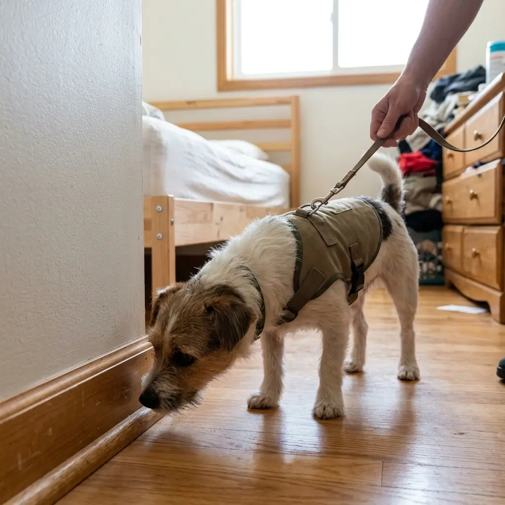 Pourquoi nous choisir à Bruyères pour la détection canine punaise de lit