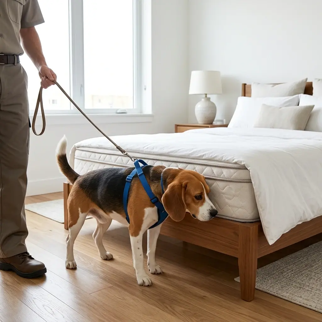 Détection canine punaise de lit Bruyères (88600)