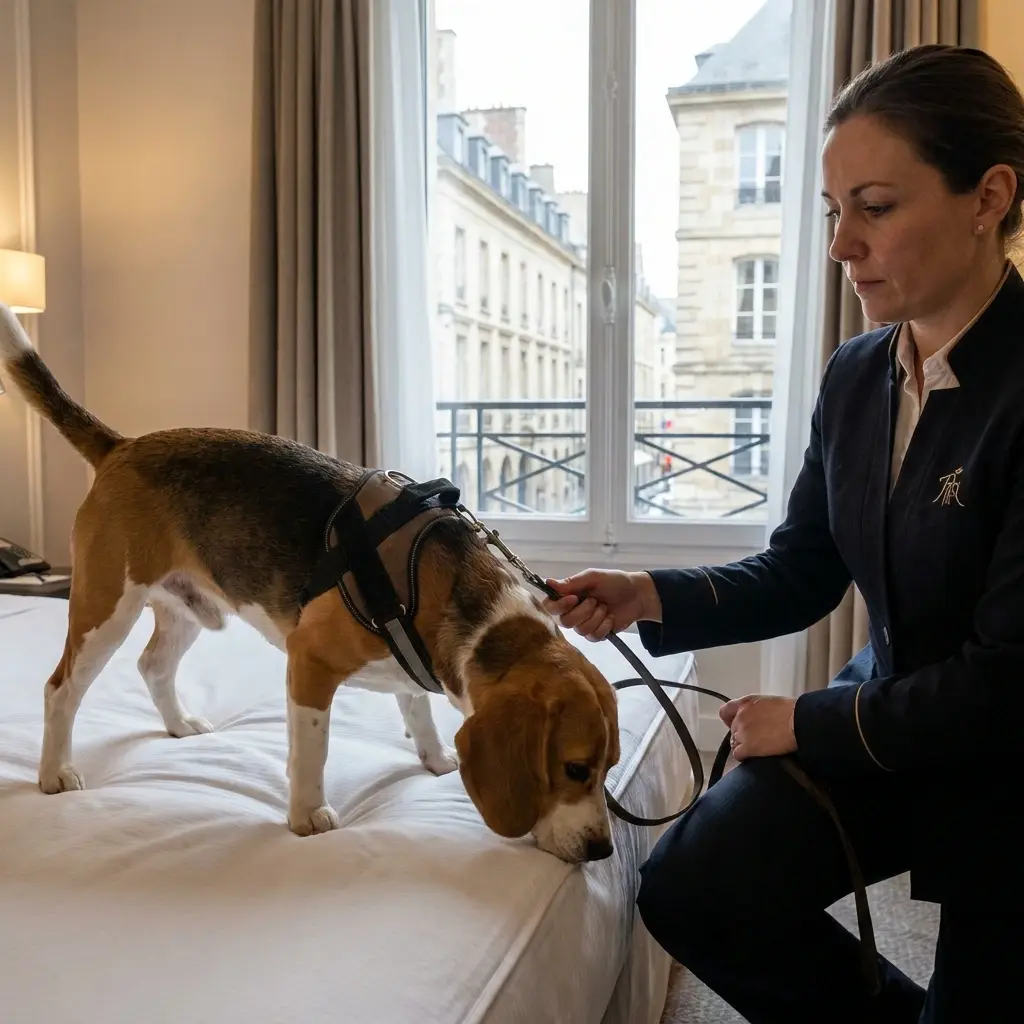 Détection canine punaise de lit Lisses (91090)