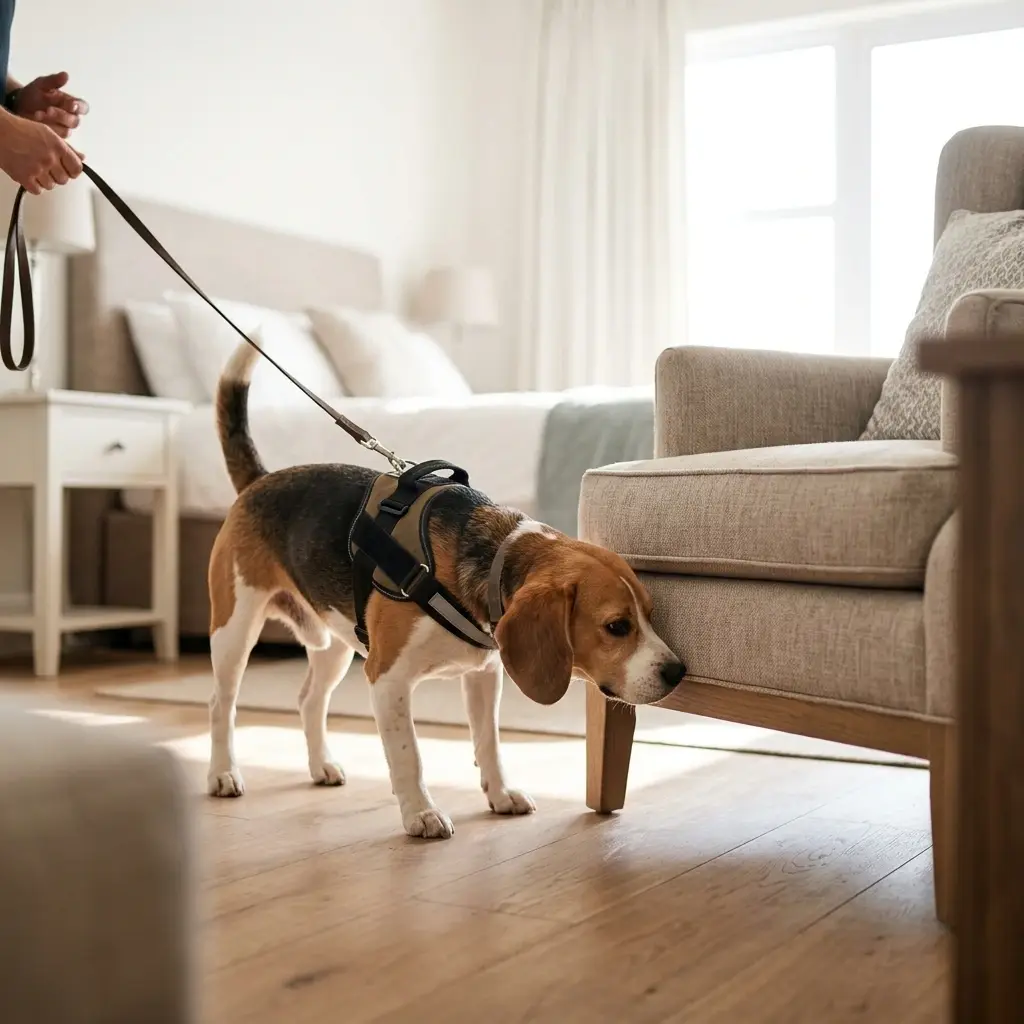 L'efficacité du flair canin pour traquer les nuisibles